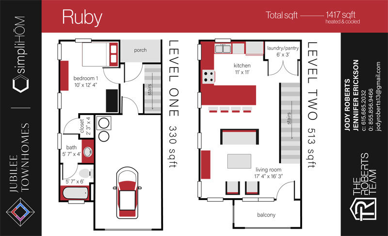 Ruby 1st & 2nd Floors