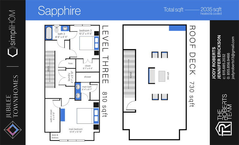 Sapphire 3rd Floor & Roof Deck