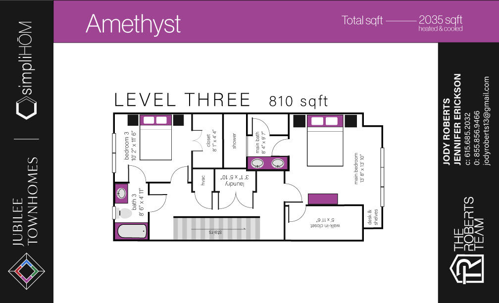 Amethyst (Units J - L) 3rd Floor
